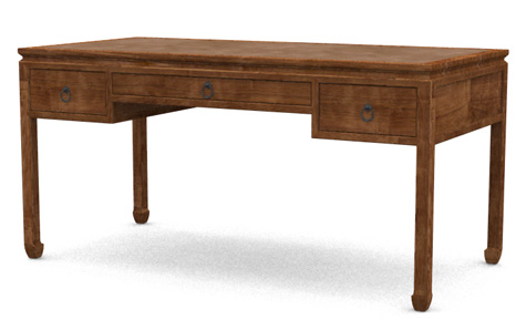 3d rendering of the desk