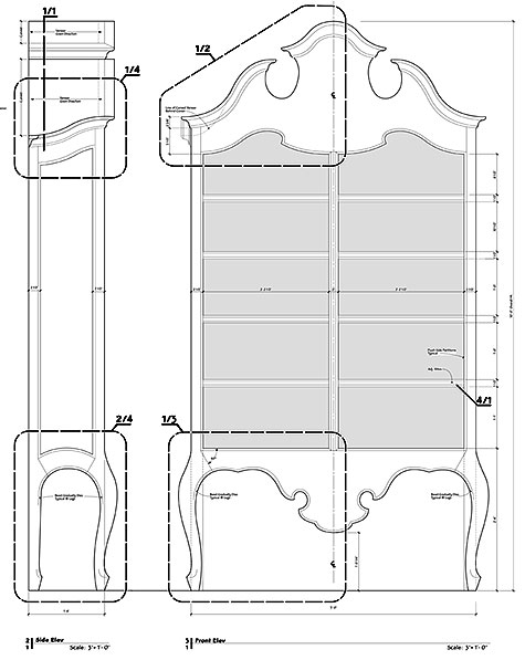 Partial view of sheet 1